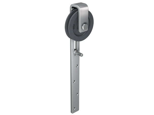 Gussrolle mit feuerverzinktem Buegel- Rollen- Ø 120 mm MEA 10330152-60-0004.9