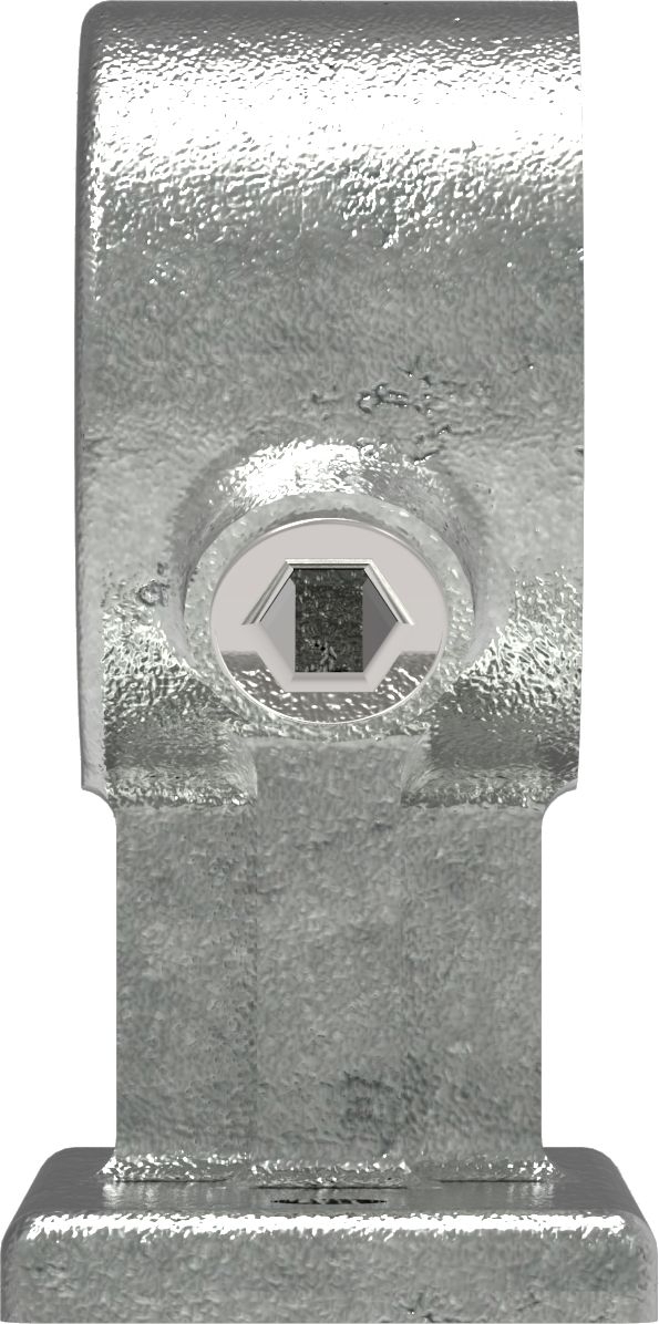 Rohrverbinder - Handlaufhalterung - 143D48 - 48-3 mm - 1 1-2- - Feuerverzinkt u. Elektrogalvanisiert-143D48