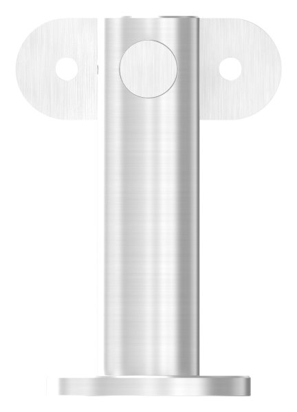Handlaufhalter V2A Wandabstand 80 mm flache Anschlussplatte-11-2064.4