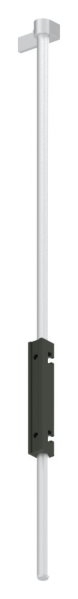 Bodenriegel XL mit Laenge 1000mm- zum Anschrauben- RAL 6009 tannengruen-88-1156711-ALU.6009