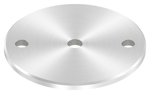 Ankerplatte Ø 120 x 6 mm mit Zentrierbohrung- Ø 12-5 mm V2A-11-2223RF.4