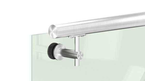 Handlaufhalter mit Halteplatte fuer Ø 42-4 mm V2A-11-2065.4