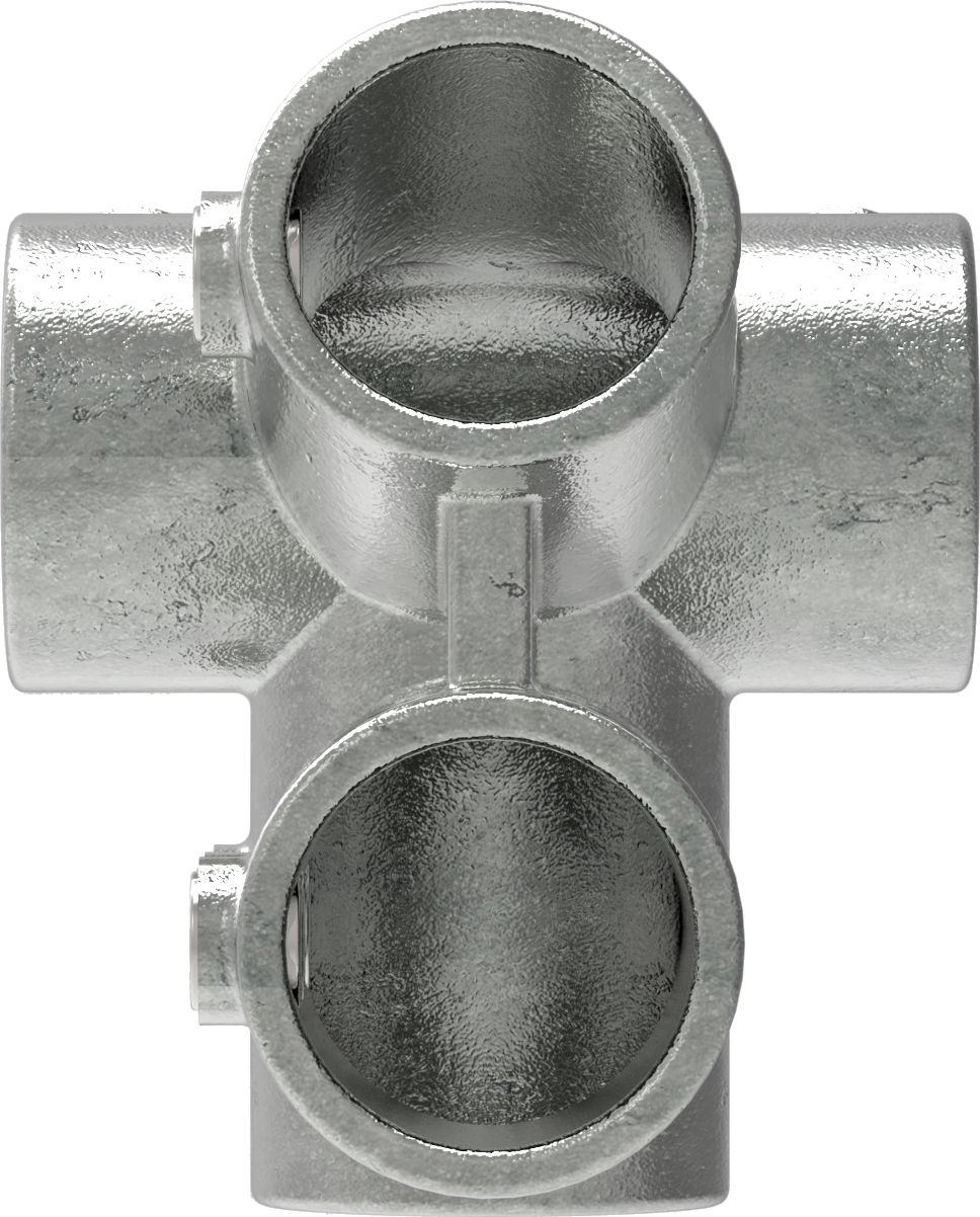 Rohrverbinder Traufenstueck 27-5° Ø 26-9 mm -3-4- - Temperguss verzinkt - 185A27-185A27