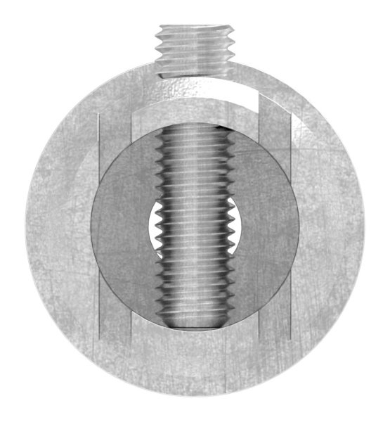 Anschlussstueck 90 V2A fuer Rohr Ø 33-7 mm mit Klemmschraube-11-3386.4-STUeCK