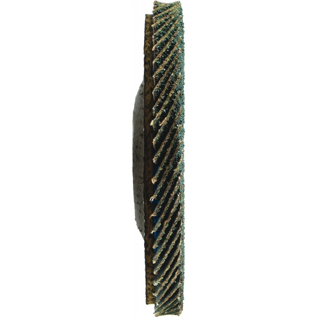 Faecherschleifscheibe fuer Stahl Ø 125 x 22-2 mm Koernung P40 Form T27-89-11Q1L01125A-A.4