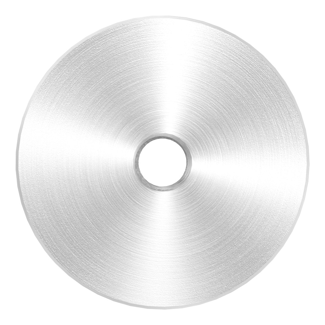 Glaspunkthalter Unterteil Edelstahl V2A Ø 52 x 10 mm M10 geschliffen Korn 240-88-1160195-240-10.M10