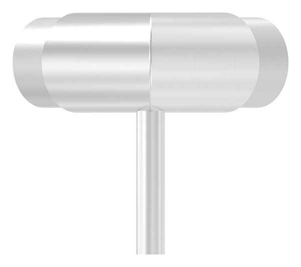Steckecke mit Stift fuer Rundrohr Ø 42-4 x 2-0 mm V2A-11-2070.4-ECKE