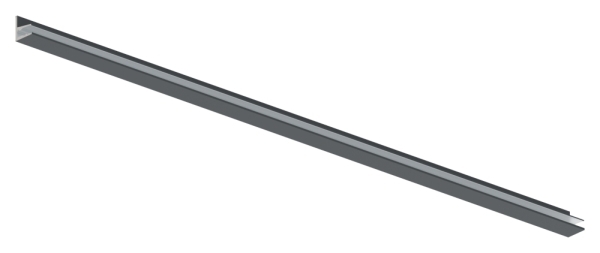 Vordachprofil eleganza canopy- L- 3000mm- RAL7016-88-11VDE-3000.7016