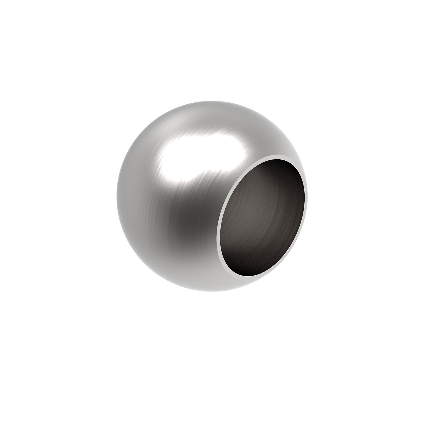 Kugel - Ø 25 mm - mit Sackloch- 12-2 mm - V2A Vollmaterial-11-4022-A.4