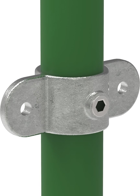 Rohrverbinder Gelenkauge doppelt Ø 26-9 – 60-3 mm - Temperguss verzinkt - 167M-167M
