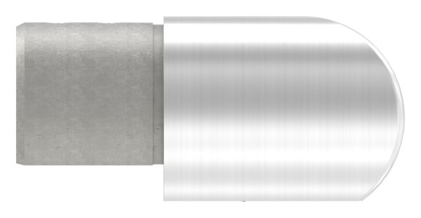 Verlaufsecke 90° - horizontal - fuer Nutrohr Ø 48-3 mm - V4A-12-2319.1
