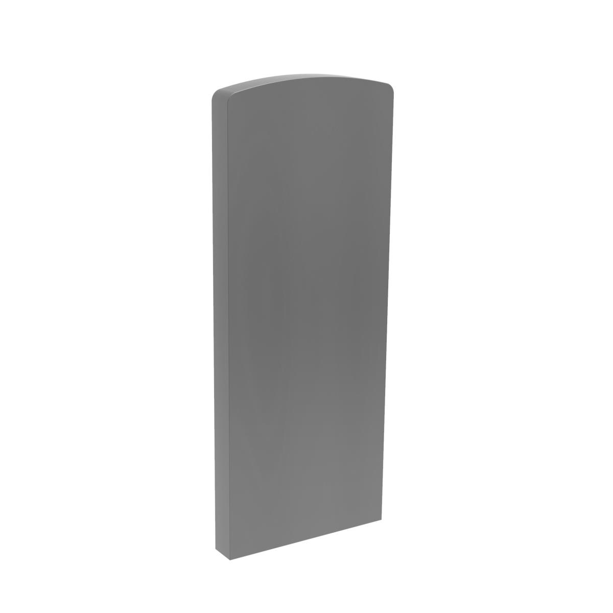 Endkappe Aluminium fuer Profil AL-0004 pulverbeschichtet Anthrazit RAL 7016-89-11AL0034004R7016-A.4