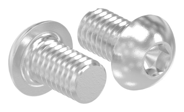 Rundkopfschraube V2A M6x10 Innensechskant DIN 7380-1-88-1158346-240.10