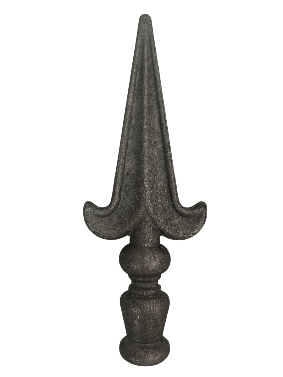 Zaunspitze Stahl geschmiedet Ø 160×58-5 mm Zaun- Tor - Gelaender roh-89-11E2153165-A.4