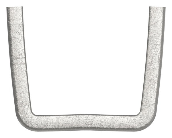 Bund - 100 Stueck - Material- 16x4 mm - Innenmass- 25x26 mm - Stahl -Roh- S235JR-30-6708-100.8