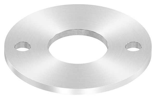 Ankerplatte Ø 120 x 6mm- mit Rundschliff- V2A-88-1154303-240.R