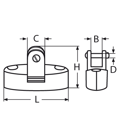Decksgelenk mit Gabelkopf 70 mm V4A- VPE 5 Stueck-66-64-411-8611425.70