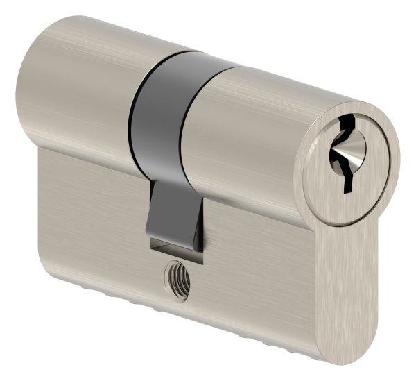 Zylinder Edelstahloptik 52 mm mit 3 Schluessel-11-3952.2