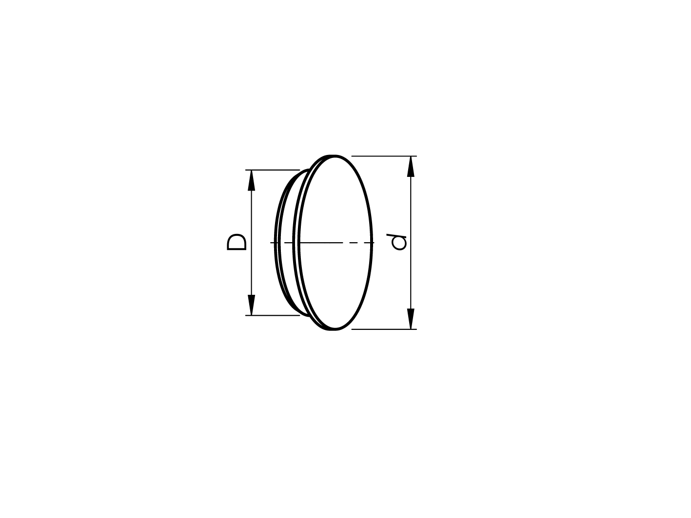 Endkappe Kunststoff PA66 fuer Ø 25 mm Bohrung- Kopf Ø 30 mm-89-11A240005007-A.4