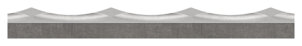 Flacheisen 40x8 mm 3000mm Stahl S235JR roh Universalprofil-30-1395.8
