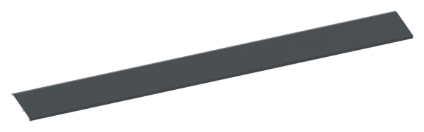 Design-Abdeckung fuer eleganza canopy- L- 1805mm- RAL7016-88-11VDE-AB-1800.7016