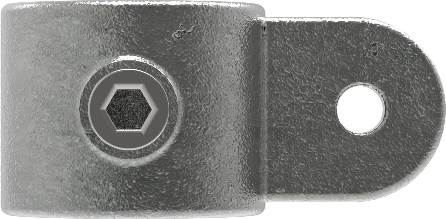 Rohrverbinder - Gelenkauge einfach - 173MB34 - 33-7 mm - 1- - Feuerverzinkt u. Elektrogalvanisiert-173MB34