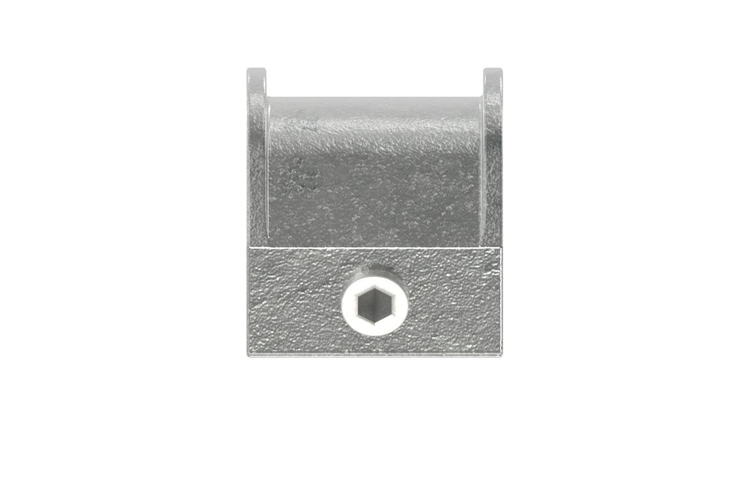 Rohrverbinder Kreuzstueck Ø 48-3 mm -1 1-2- - Temperguss verzinkt - 201D48-201D48