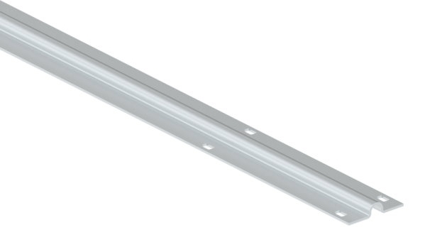 Laufschiene Stahl verzinkt L 3000 mm- Breite 78 mm- fr  20 mm- zum Aufschrauben-88.1110201515