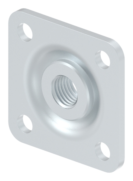 Verstellbare Mauerplatte fuer M20- verzinkt-88-11860-S.M20