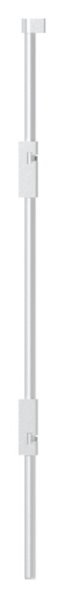 Bodenriegel XL mit zwei Befestigungen- Laenge 1000mm- zum Anschrauben- blank-88-1156712-ALU.BL