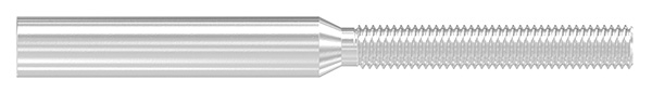 Gewindeterminal mit Aussengewinde - Linksgewinde - Fuer Seil von Ø 8 mm -V2A-11-2969.4