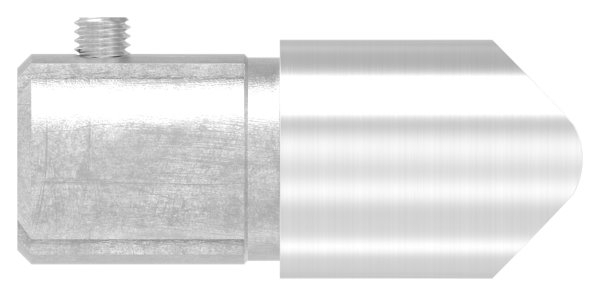 Anschlussstueck 90 V2A fuer Rohr Ø 33-7 mm mit Klemmschraube-11-3386.4-STUeCK