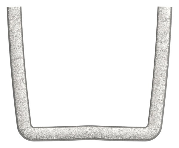 Bund - 100 Stueck - Material- 12x3 mm - Innenmass- 24x25 mm - Stahl -Roh- S235JR-30-6733-100.8