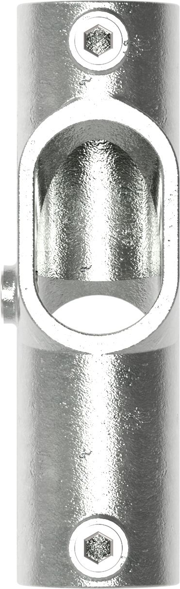 Rohrverbinder Kreuzstueck 30-45° Ø 42-4 mm -1 1-4- - Temperguss verzinkt - 126C42-126C42