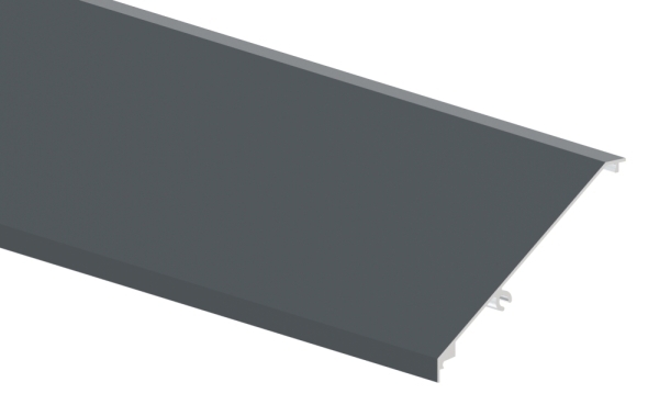 Design-Abdeckung fuer eleganza canopy- L- 3000mm- RAL 7016-88-11VDE-AB-3000.7016