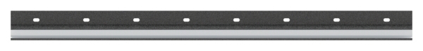 Vordachprofil Aluminium L = 1605 mm pulverbeschichtet DB703 mit ETA-88-11VDE-1600.DB703