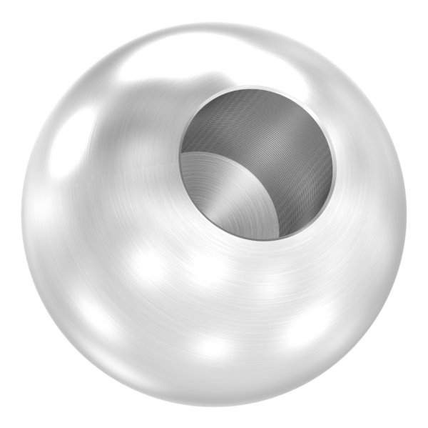 Kugel - Ø 30 mm - mit Sackloch- 12-2 mm - V2A-11-4026.4