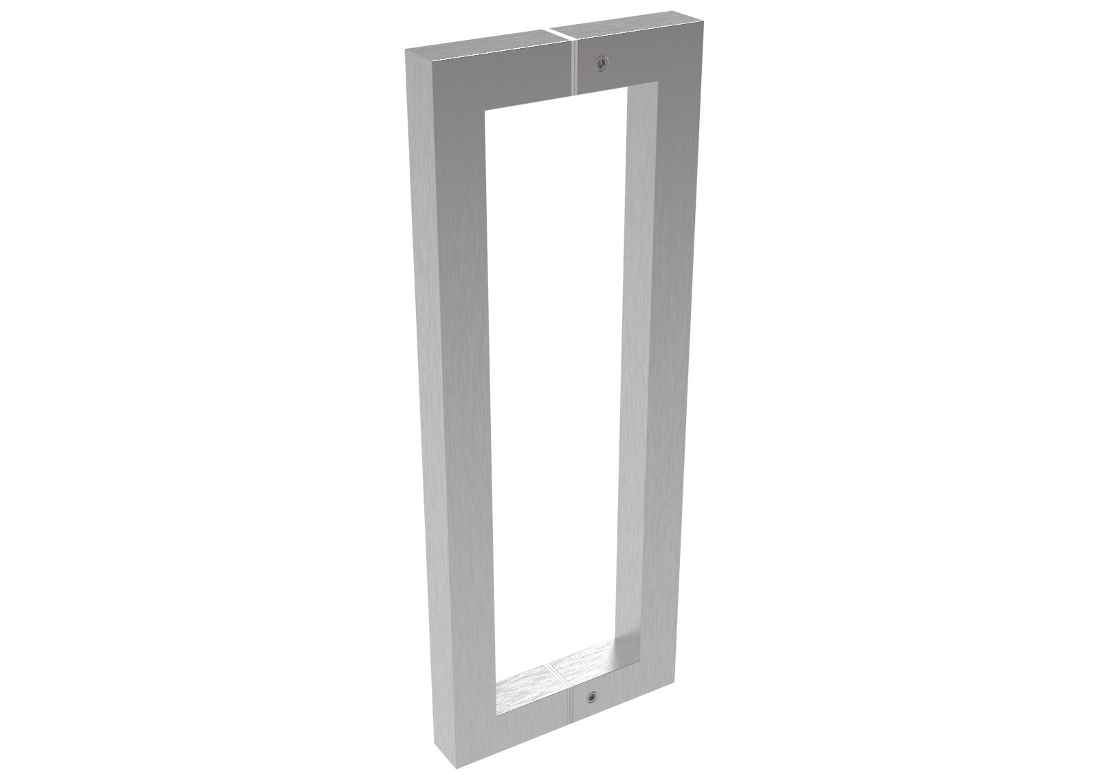 FeNau Glastuergriff Edelstahl AISI 304 geschliffen 300mm-89-11GS304M320300S-A.4