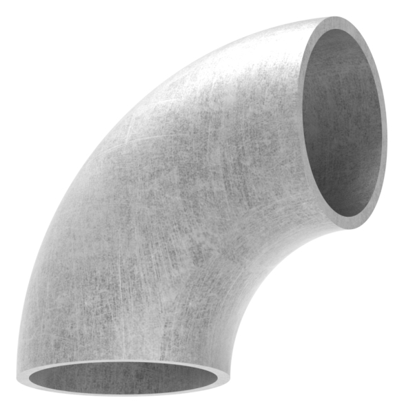 Rohrbogen 90° Stahl roh - 33-7 x 2-6 mm -1- - S235JR-30-2425.8