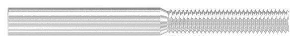 Gewindeterminal mit Aussengewinde - Rechtsgewinde - Fuer Seil von Ø 4 mm -V2A-11-2961.4