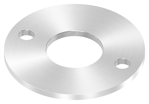 Ankerplatte Ø 120 x 6mm- mit Rundschliff- V2A-88-1154303-240.R