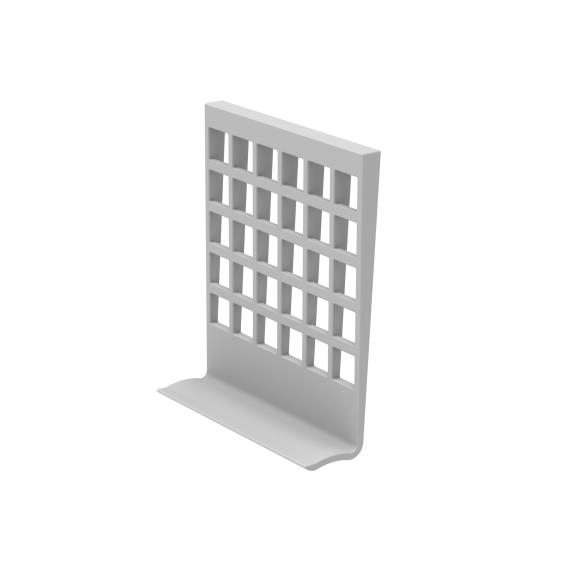 Glasdichtung Kunststoff Grau fuer Profile AL-0004-AL-0011-89-11A190004LECO-A.4