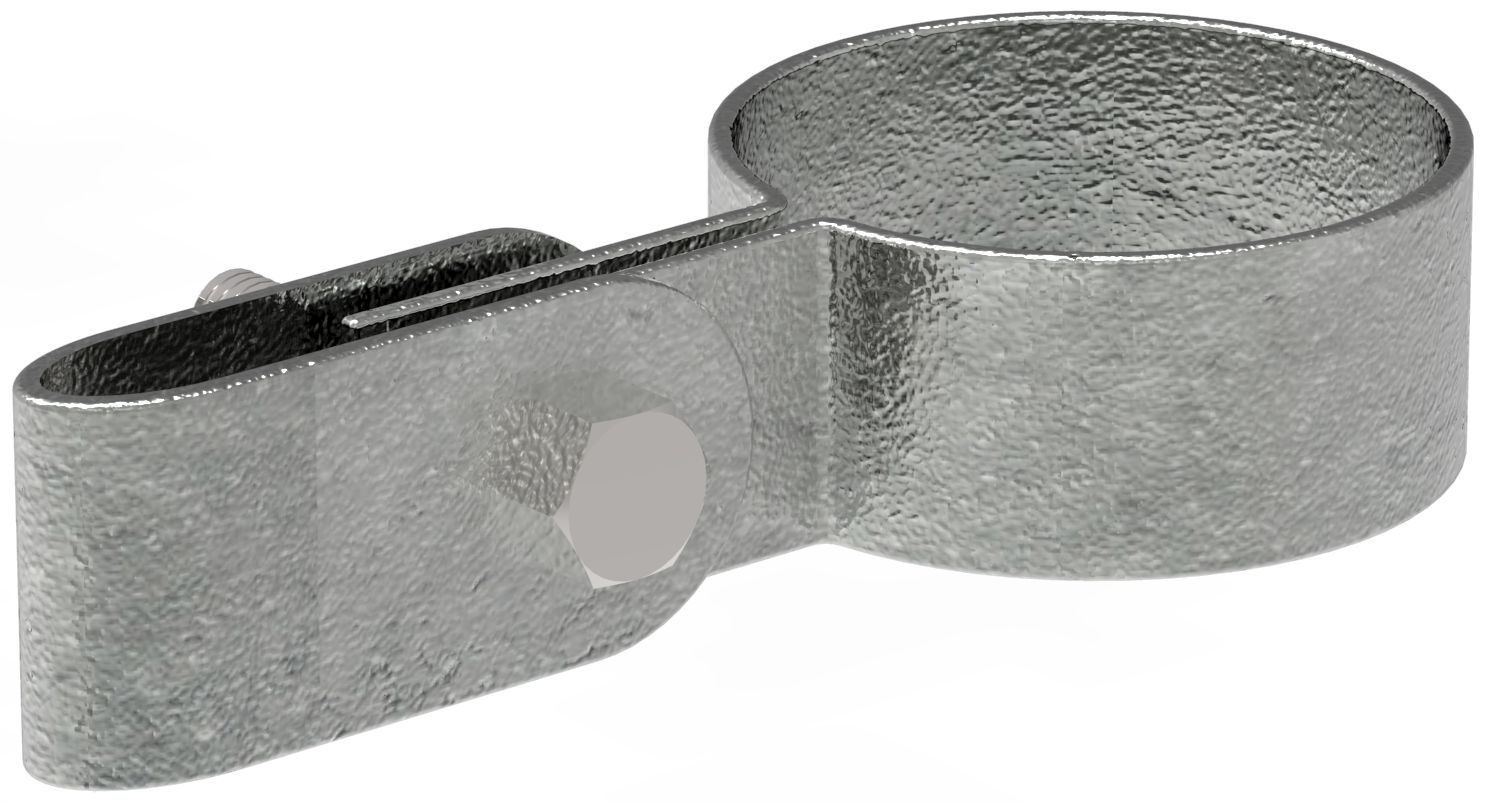 Rohrverbinder - Gitterhalter einfach - 170B34 - 33-7 mm - 1- - Feuerverzinkt u. Elektrogalvanisiert-170B34