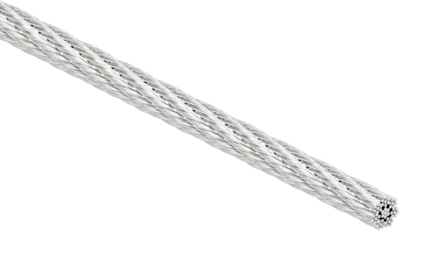Edelstahlseil 7x7 - flexibel - Ø 3 mm - Preis pro Meter - V4A-11-2799.1