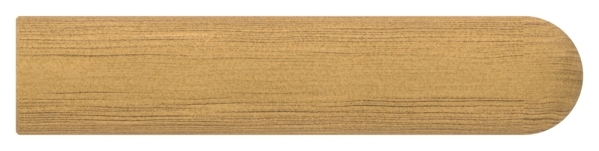 Holzhandlauf Kambala Ø 42mm- Laenge 200mm- lackiert-88-11HHM.KAM42