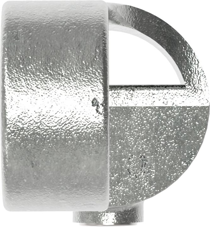 Rohrverbinder Winkelgelenk verstellbar Ø 48-3 mm -1 1-2- - Temperguss verzinkt - 148D48-148D48