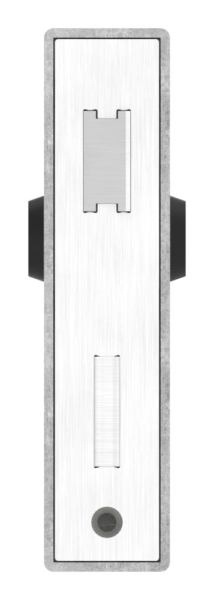 Kastenschloss verzinkt 40x60x173 mm mit Edelstahl Stulp-30-3201.8