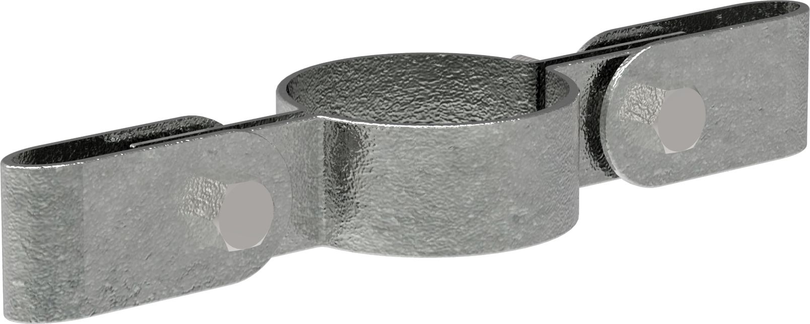 Rohrverbinder - Gitterhalter doppelt - 171A27 - 26-9 mm - 3-4- - Feuerverzinkt u. Elektrogalvanisiert-171A27