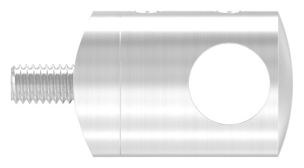 Querstabhalter V2A Edelstahl – Anschluss 42-4 mm fuer Rundstaebe 12 mm inkl- Schrauben-11-1021.4