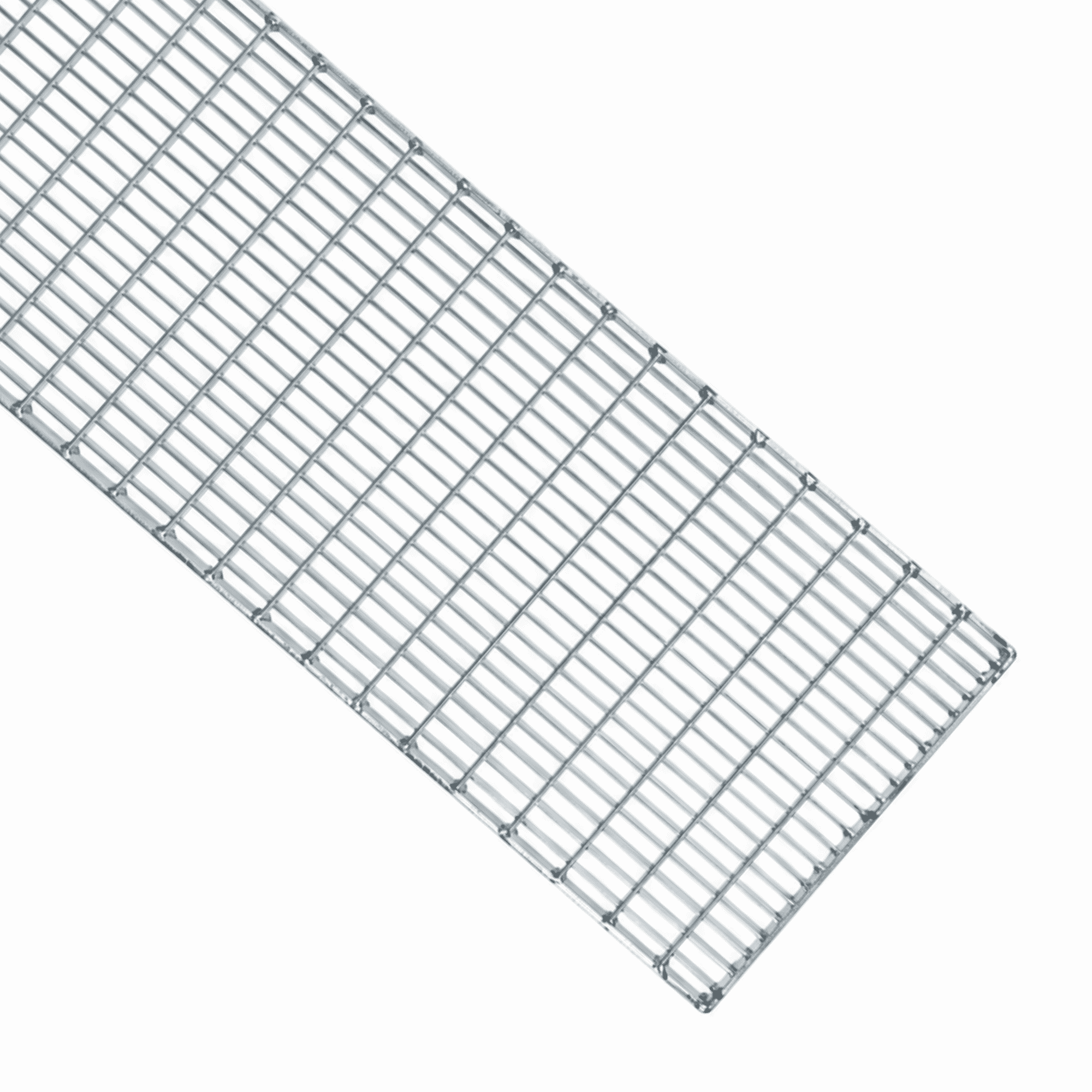 Gitterrost fuer Sockellueftung - Fertighaeuser 999 x 244 mm Masche 11x33 feuerverzinkt Hoehe 20 mm-22-100252023010.7